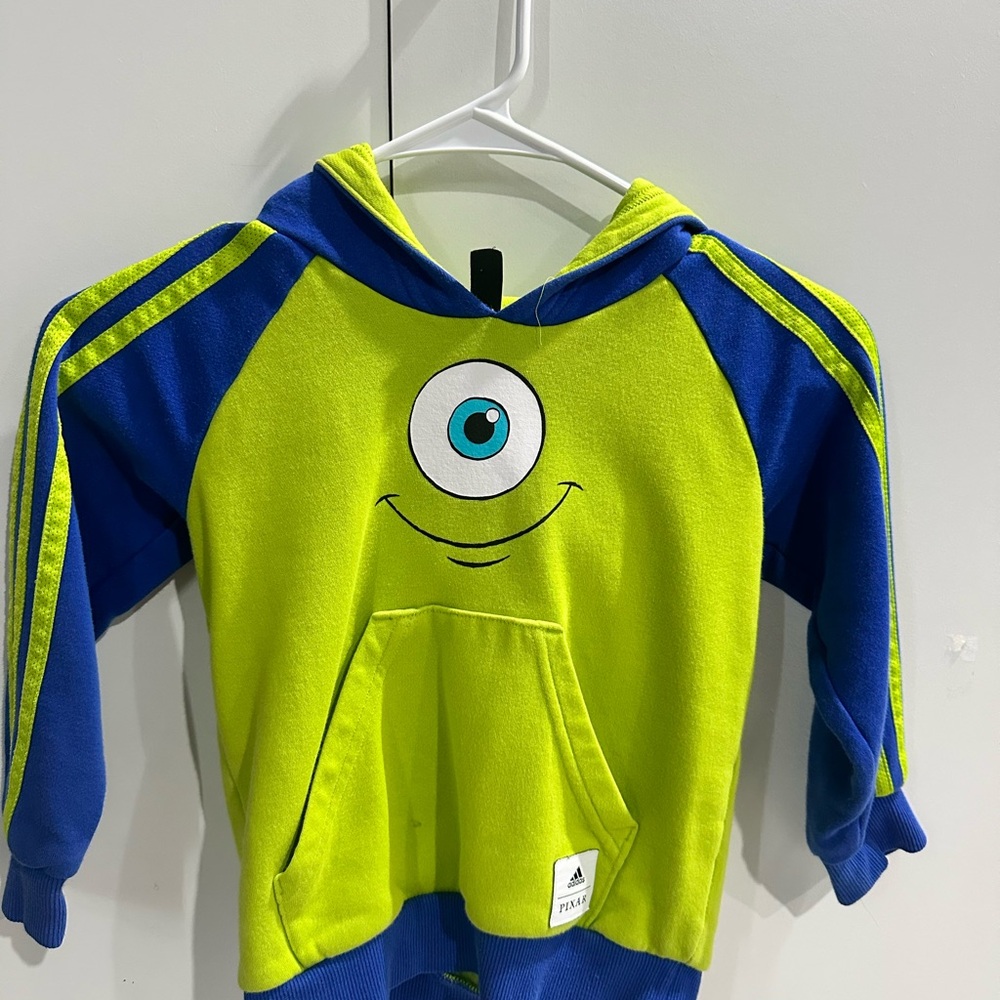 Adidas Neon Green Hoodie Mike Wazowksi.
